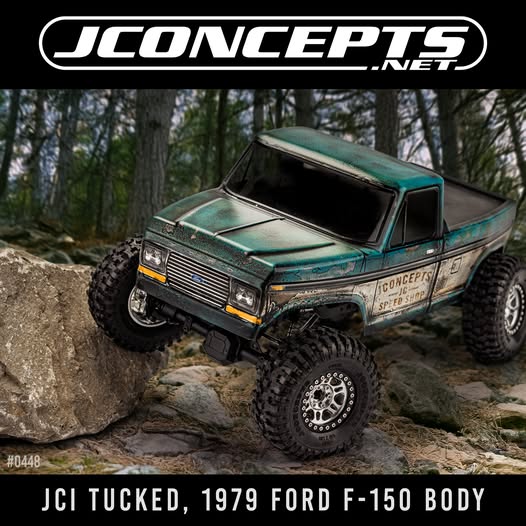 JConcepts : Carrosserie Tucked Ford F-150 1979
