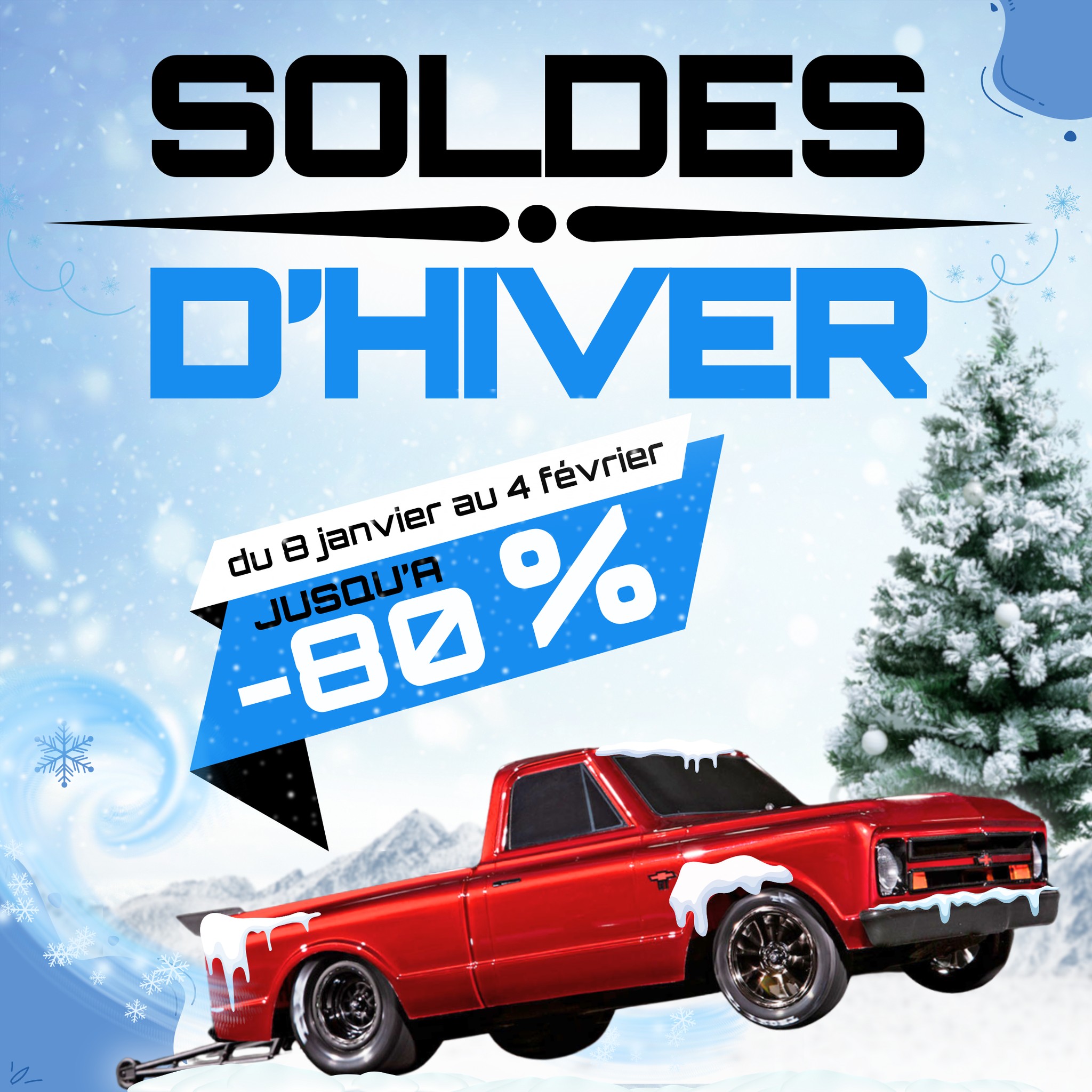 Les Soldes d’Hiver chez RC Team : Des Remises Jusqu’à -80% sur le Modélisme !