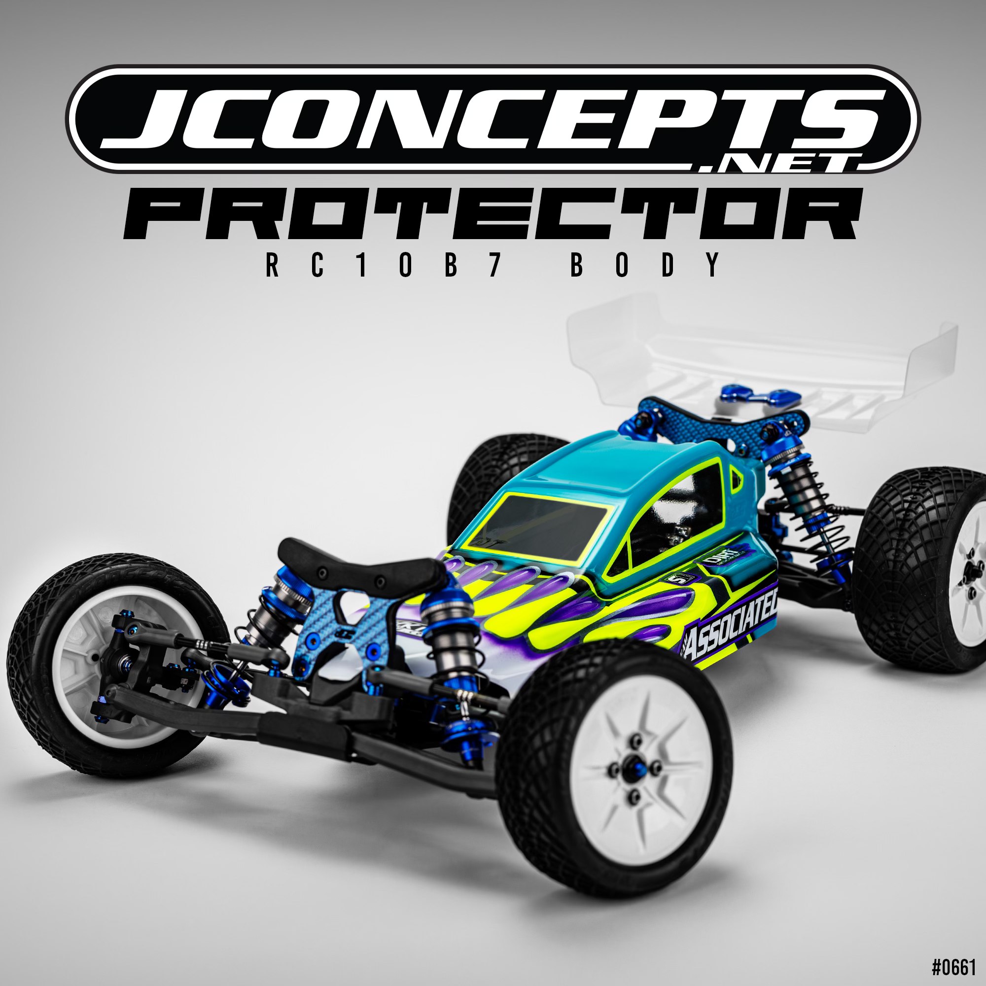 Carrosserie JConcepts Protector pour RC10B7