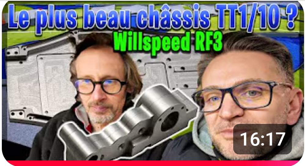 Le Châssis WILLSPEED RF3 de Nicolas : Performance et Design en Aluminium Pur