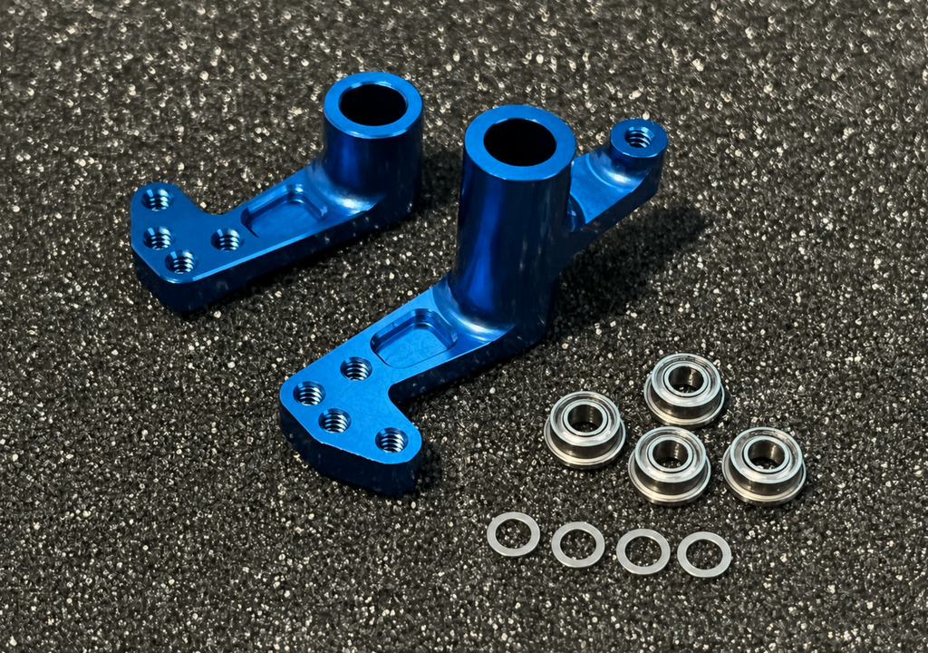 Renvois de direction aluminium Moto-Obscura pour Team Associated RC10B2, RC10B3 et RC10T3