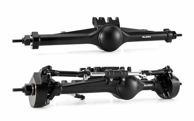 Injora Planet Axles : des ponts a double cardan pour le Vanquish H10 Optic