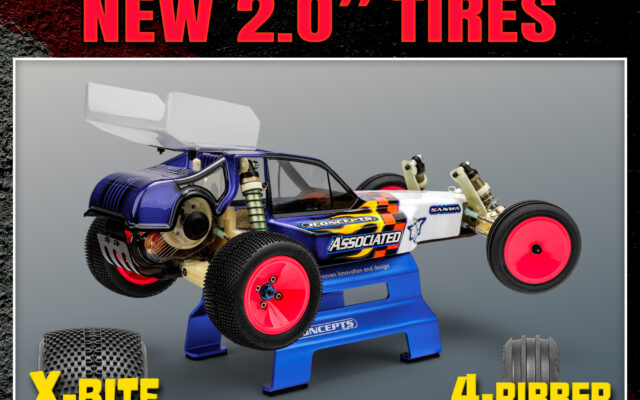 JConcepts X-Bite et 4-Ribber : deux nouveaux pneus 2.0 pouces pour le tout-terrain 1/10