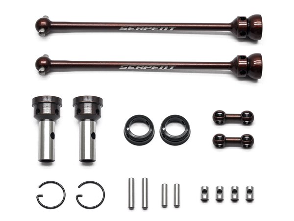 Cardans avant DJC Serpent pour châssis 1/8 piste SRX8 et SRX8GT