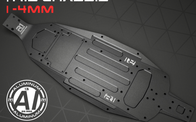 R1 Wurks : un châssis optionnel -4 mm pour le buggy R1B 1/10 2WD
