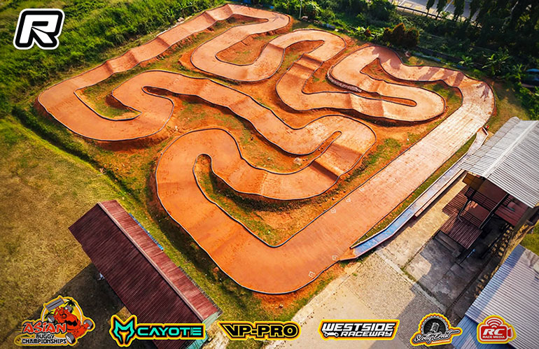 Tracé de West Side Raceway à Jakarta pour la finale des Asian Buggy Championships 2026