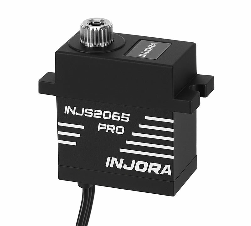 Servo micro Injora INJS2065 PRO 9 kg etanche haute tension pour crawler 1/24 et 1/18