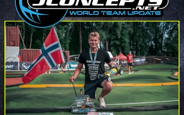 Championnat d&rsquo;Europe EFRA 1/10 tout-terrain : le bilan de l&rsquo;equipe JConcepts