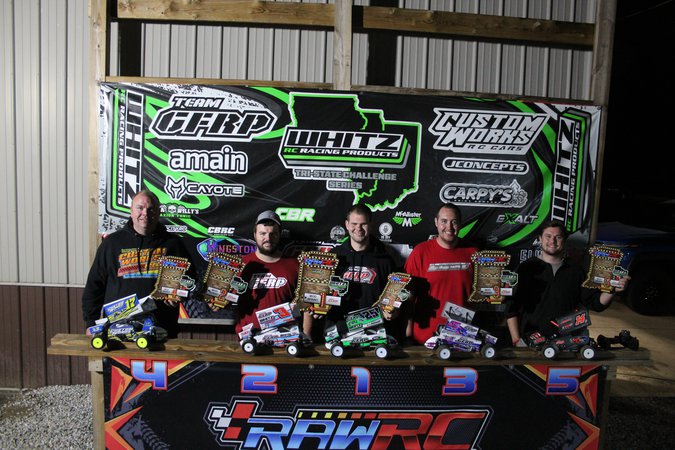 Finale du Whitz Tri-State Challenge 2026 au Raw RC Raceway, dirt oval 1/10