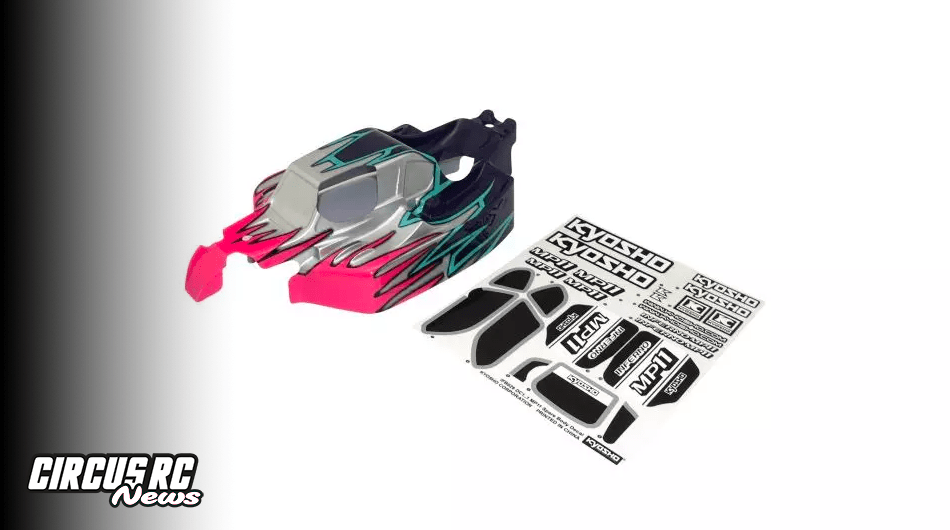 Carrosserie pré-peinte Kyosho Inferno MP11 pour buggy nitro 1/8