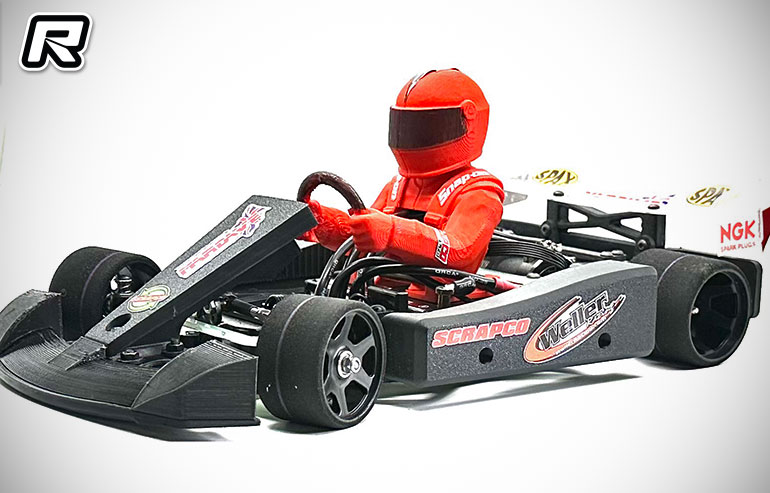 Mardave Assassin Pro Kart 1/12 basé sur le châssis MD-26 Mini