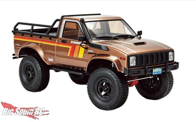 RGT Pioneer V2 : le crawler 1/10 RTR à ponts portiques revient entièrement revu