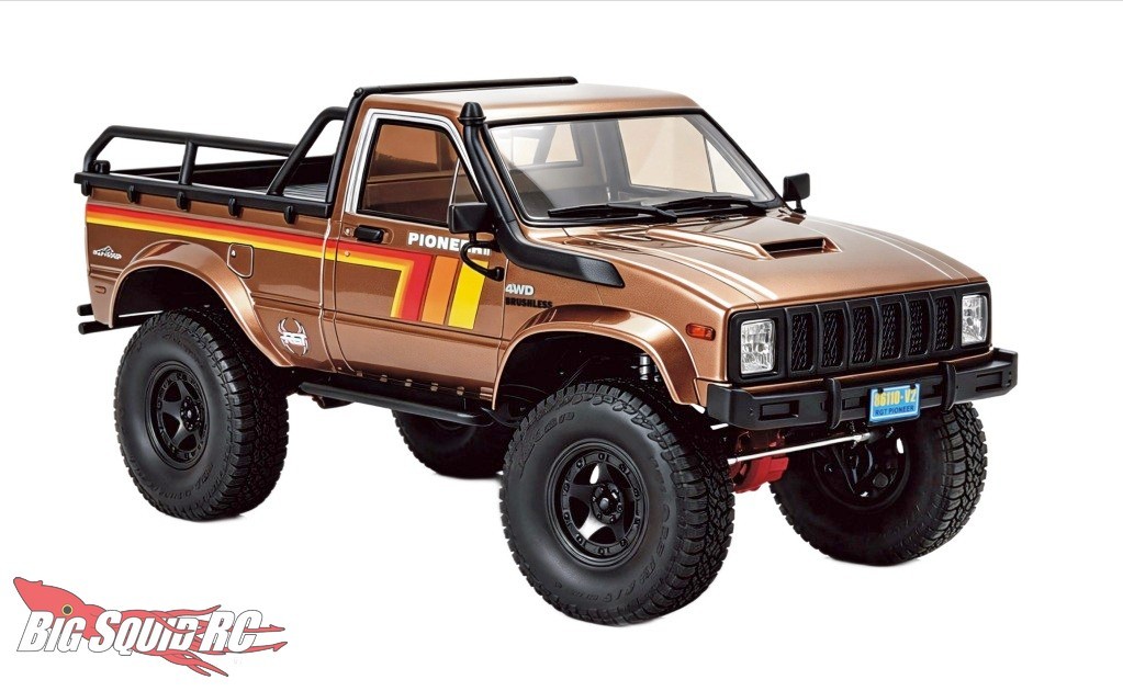 RGT Pioneer V2 EX86110PRO, crawler 1/10 RTR a ponts portiques et boite 2 vitesses