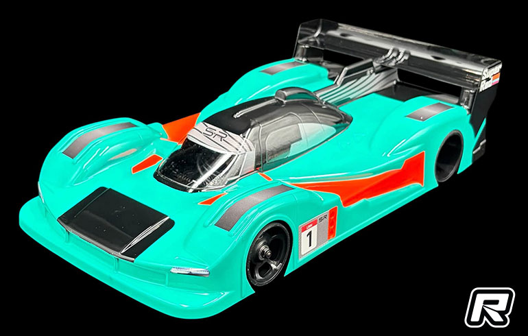 Carrosserie SuperRad Super9RH SR-12 en lexan pour voiture de piste RC 1/12 catégorie LMH