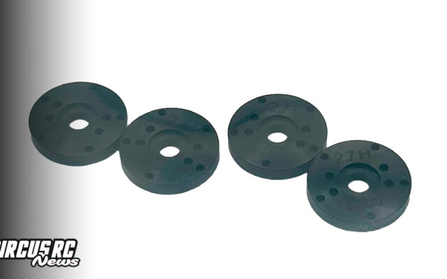 Schelle Racing 1/8 : pistons Fat Boys 2.7H et ressort avant 9.0 Coil Red