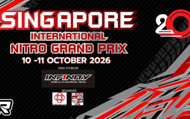Singapore International Nitro GP : la 20e édition se courra les 10 et 11 octobre 2026