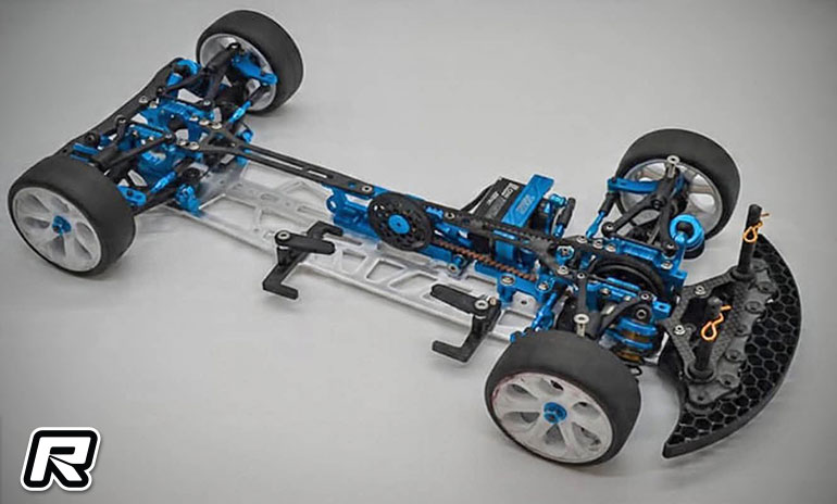 Kit de conversion FWD Krazed Builds 7XF pour touring 1/10 Tamiya TRF421, châssis aluminium 7075-T6