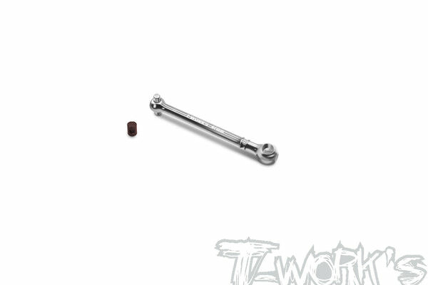 T-Work&rsquo;s : cardans CVA titane, acier et aluminium pour le Yokomo MO3.0