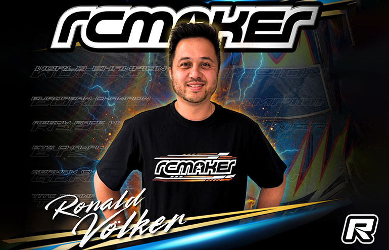 Ronald Volker, champion du monde 2016 de touring 1/10, nouveau pilote officiel RC Maker