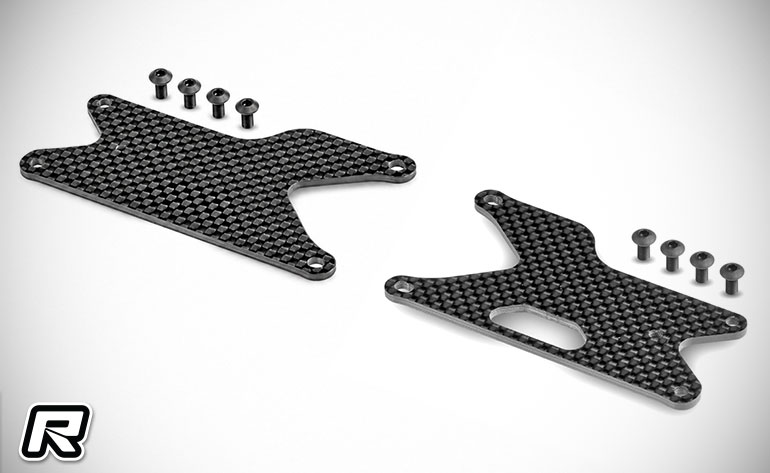 Inserts de bras arrière en carbone Xray pour buggy XB8 et XB8 GT