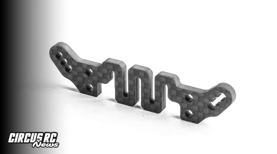 Support d'amortisseurs avant en carbone medium flex pour le touring 1/10 thermique XRAY NT1'26