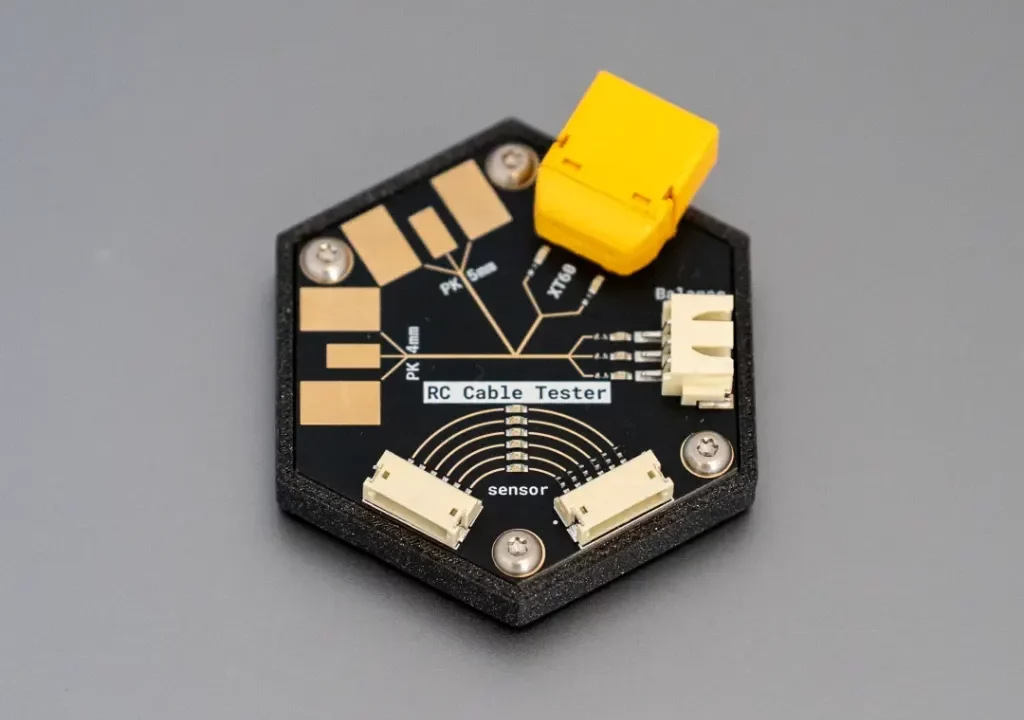 Testeur de câbles RC – Câble de Charge 2S & sensor brushless