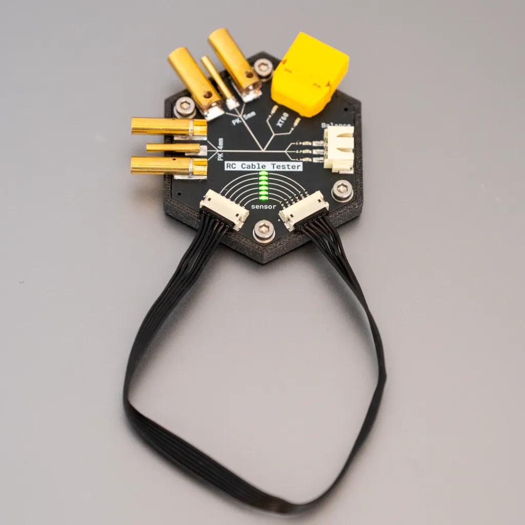 Testeur de câbles RC – Câble de Charge 2S & sensor brushless