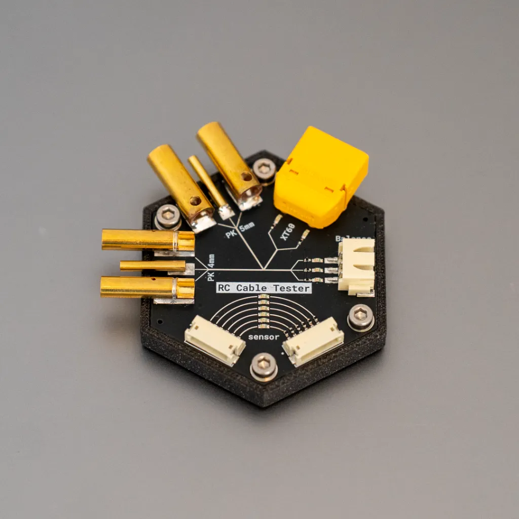 Testeur de câbles RC – Câble de Charge 2S & sensor brushless
