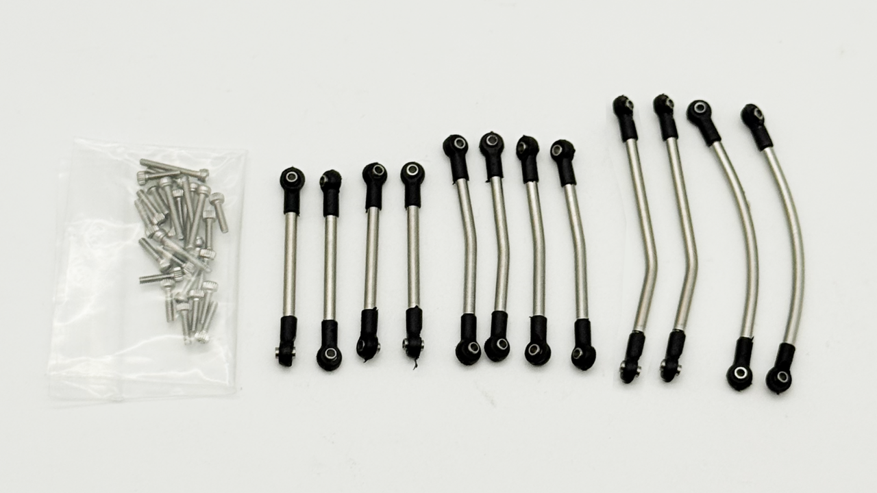 Kit de biellettes de rechange Furitek pour le micro-crawler ROGUE 6x6 ARTR 1/30