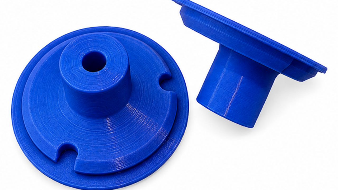 Enjoliveurs de jantes Whitz Racing Products bleus pour Losi 22S Dirt Late Model 1/10