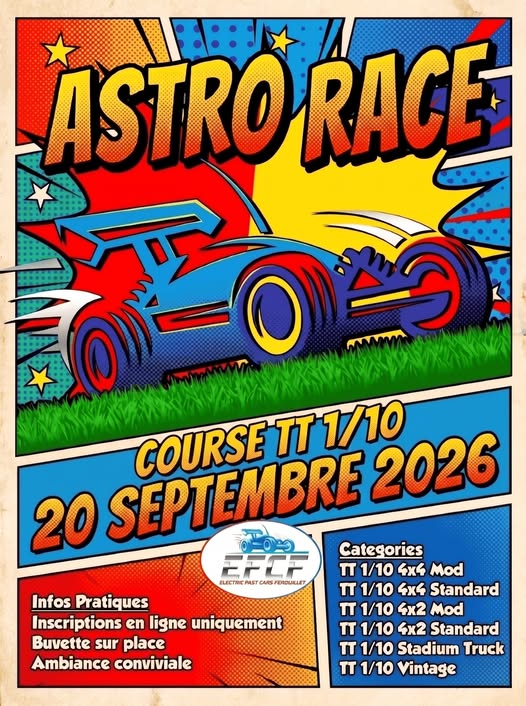Course RC à Fenouillet le 20 septembre 2026 : le club EFCF ouvre les inscriptions