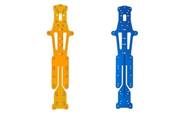 Team Associated DC10 : un châssis flex en aluminium usiné CNC pour le drift 1/10