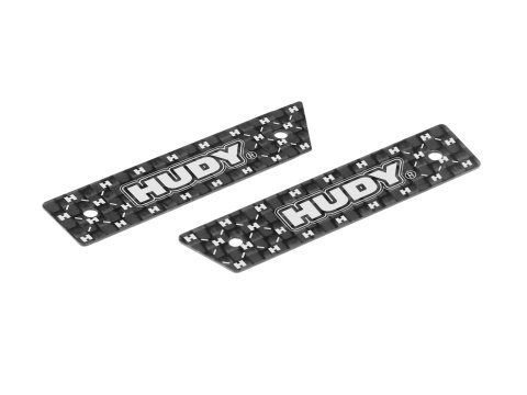 Hudy 209260 : les renforts carbone anti-tuck pour carrosserie touring 1/10
