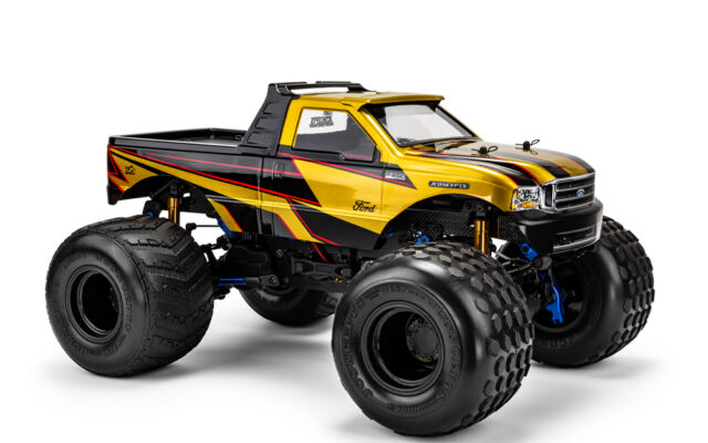 JConcepts 1999 Ford F-250 Single Cab : une carrosserie monster truck 13 pouces