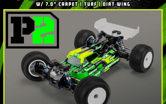 JConcepts P2 T84 : la carrosserie du Team Associated RC10T84 avec aileron 7 pouces