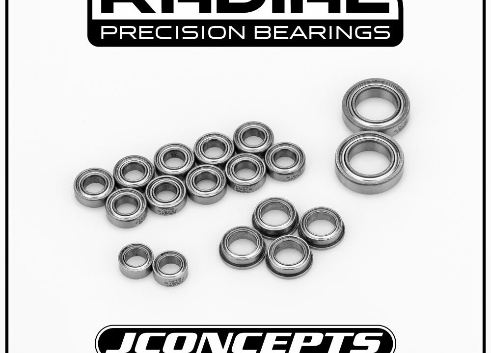 Kit de roulements JConcepts NMB 18 pieces pour Team Associated RC10 et RC10T Factory Team