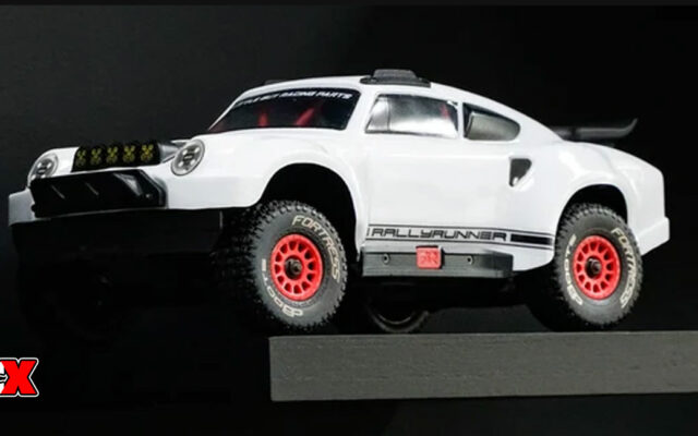 LGRP Rally Runner : une carrosserie rallye prédécoupée pour l&rsquo;Arrma Mojave Grom 1/16