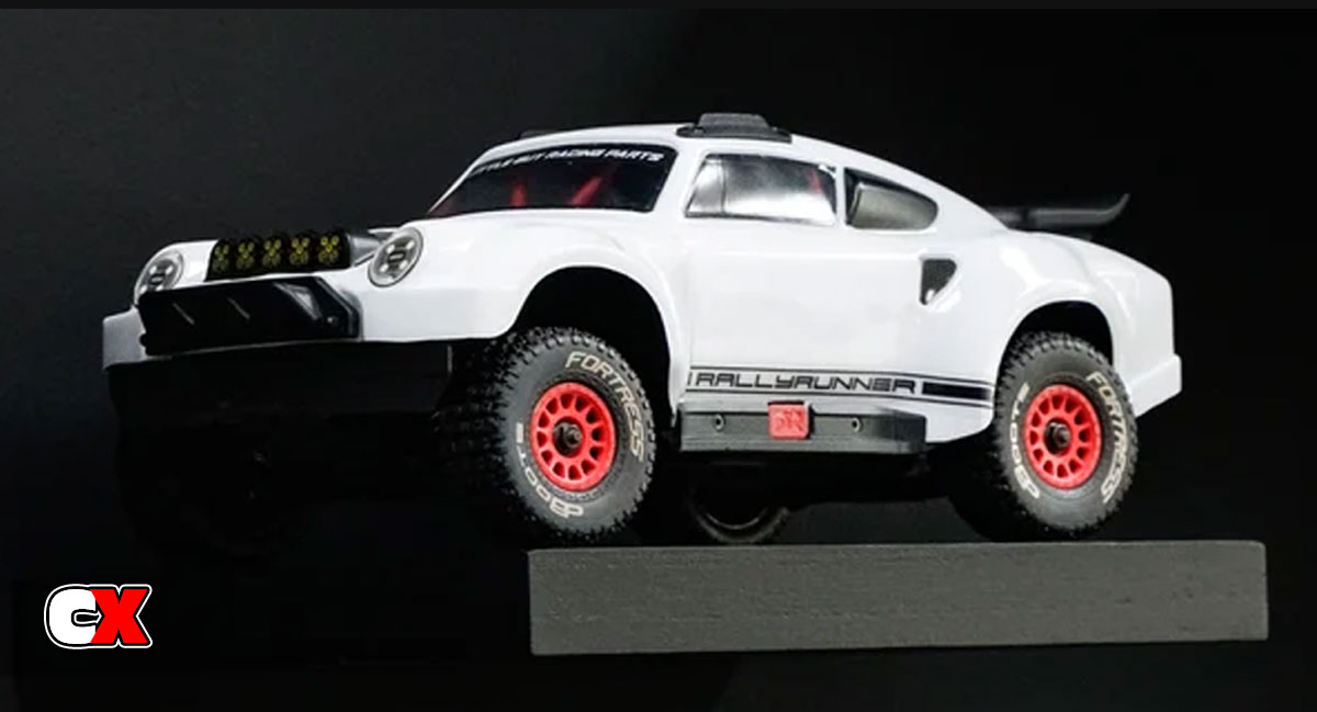 Carrosserie rallye LGRP Rally Runner transparente pour Arrma Mojave Grom 1/16