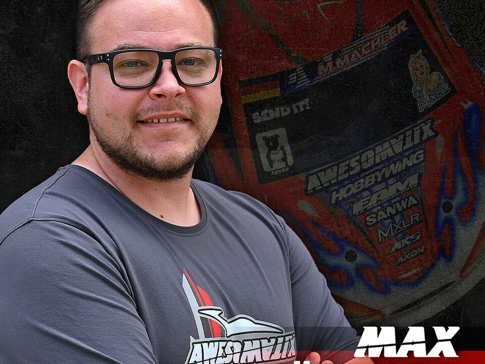 Max Mächler, pilote Awesomatix, champion d'Europe EFRA Touring 1/10 Spec 2026