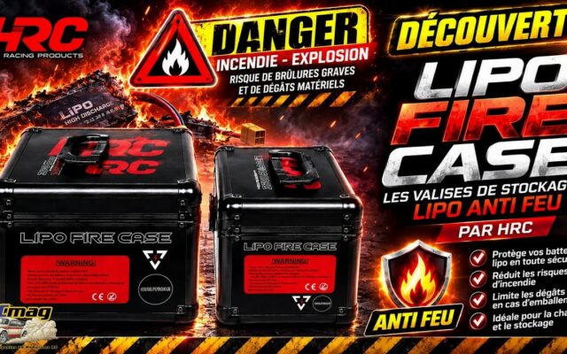 Valise anti-feu LiPo HRC Racing : RCmag teste la securite de charge en video