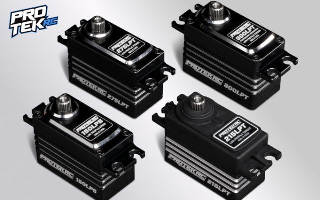 Servos low profile ProTek RC : nouvelle nomenclature et garantie à vie sur les pignons