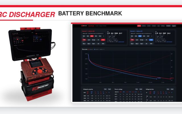 RC Discharger Battery Benchmark : le logiciel qui compare deux LiPo côte à côte
