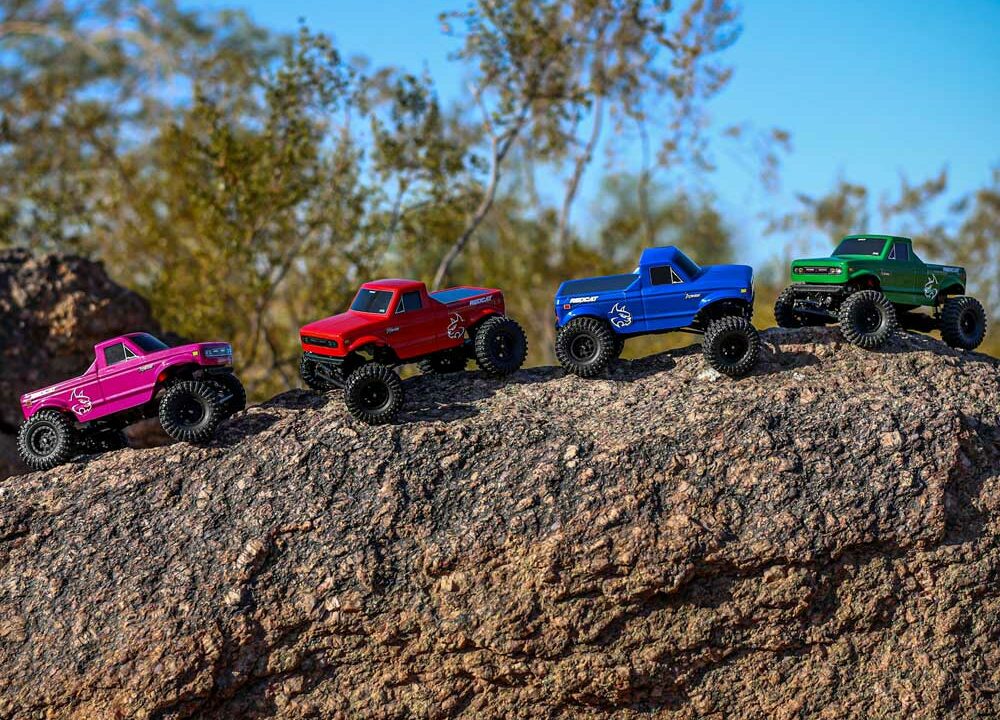Redcat Ascent-32 V2, crawler RTR 1/32 électrique dans ses quatre coloris