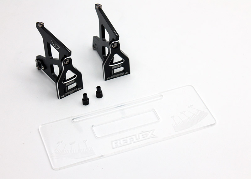 Station de réglage Reflex Racing RX547V3 version 3 pour châssis 1/28 deux roues motrices