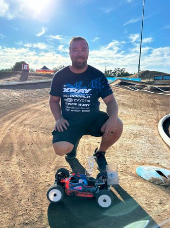 Dakotah Phend, TQ en buggy thermique aux ROAR Nationals 1/8 2026 de Chico