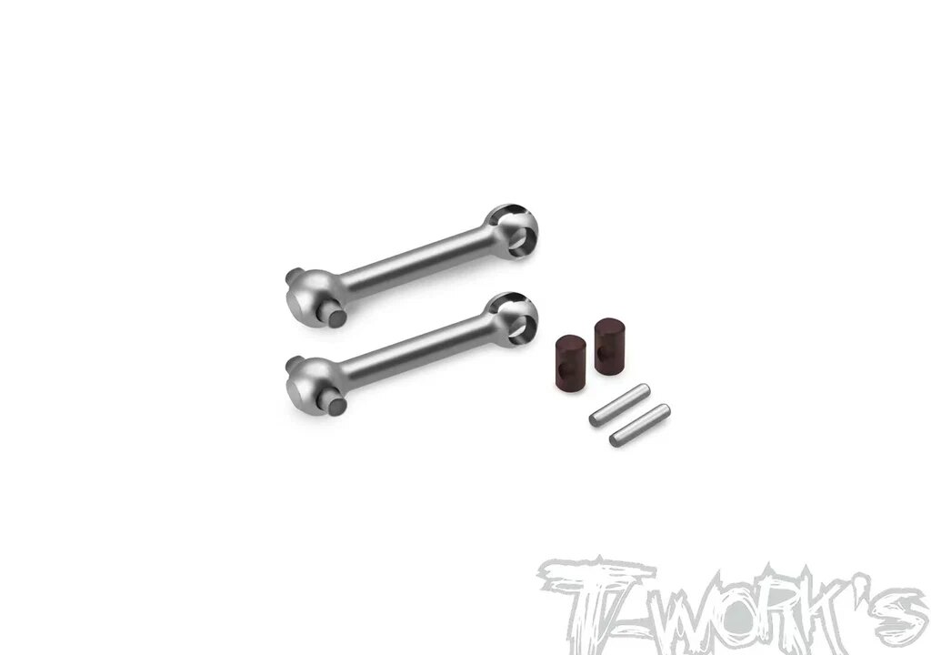 Cardan en titane 64 T-Work's TP-227-D pour le touring 1/28 Team Associated TC28