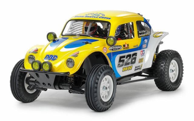 Tamiya Volkswagen Dune Beetle Cross : le buggy 1/9 qui inaugure le châssis BB-02