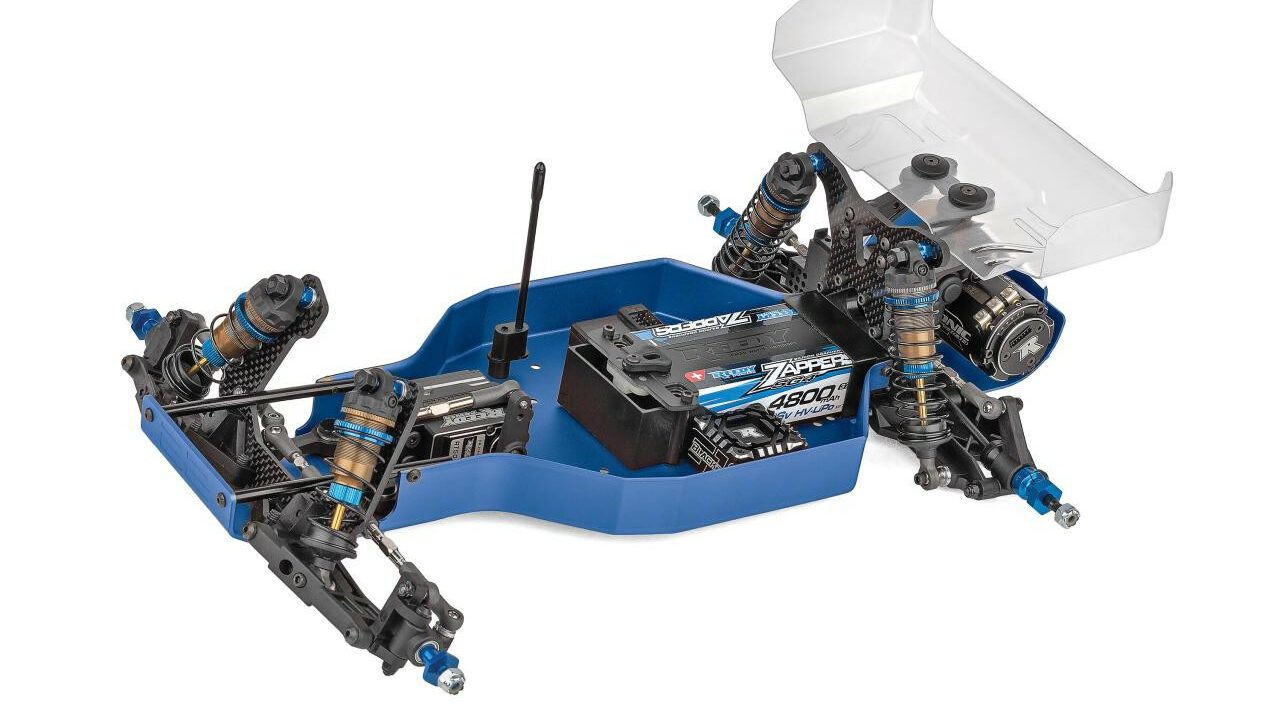 Kit buggy 2WD Team Associated RC10 Factory Team Blue Edition référence 6058