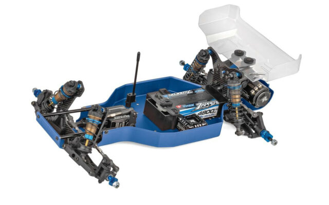 Team Associated RC10 Factory Team Blue Edition : le kit buggy 2WD #6058 passe au bleu