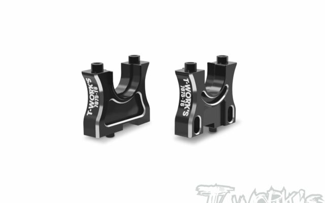 T-Work&rsquo;s TO-295-B4.2 et TO-314A-RC8 : deux options alu 7075-T6 pour les Team Associated RC8